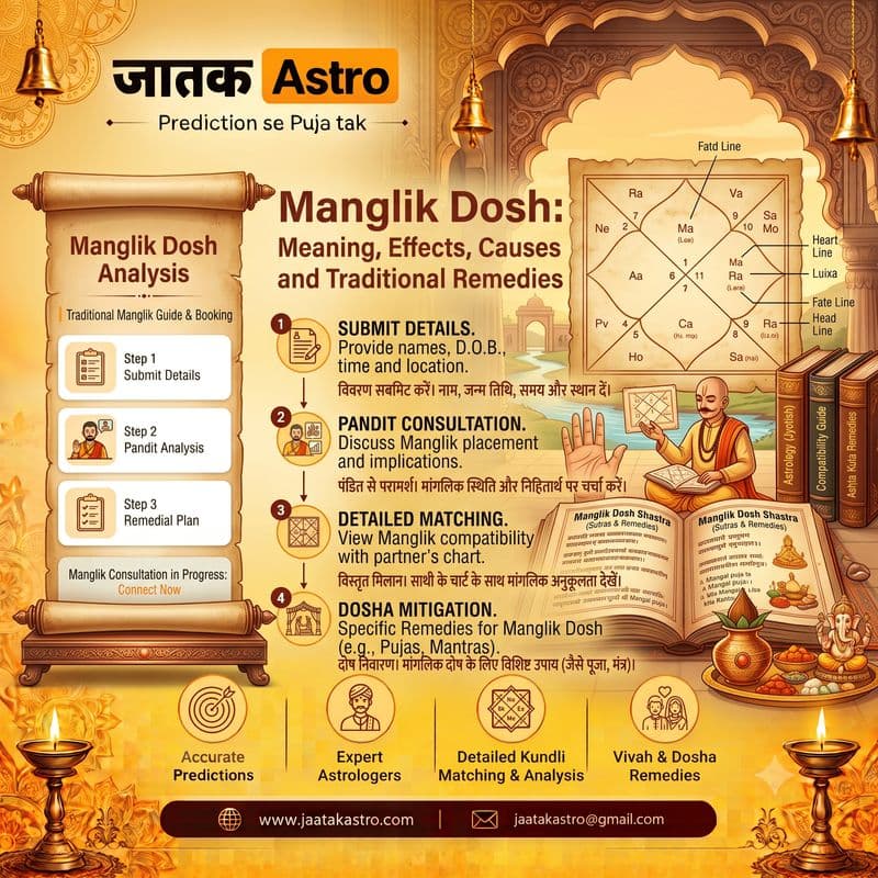 Manglik Dosh: Meaning, Effects, Causes and Traditional Remedies